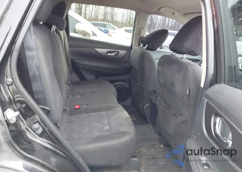 2015 Nissan Rogue Sv из США, поврежденный, VIN KNMAT2MV6FP556617